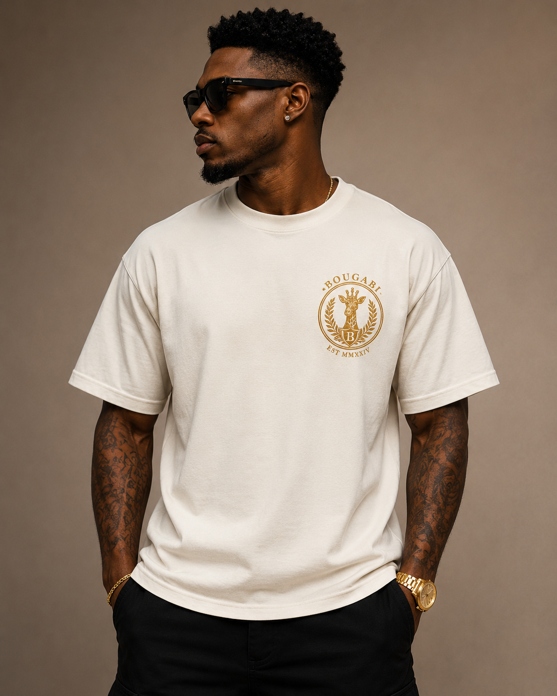 BOUGABI Crest Tee – Signature