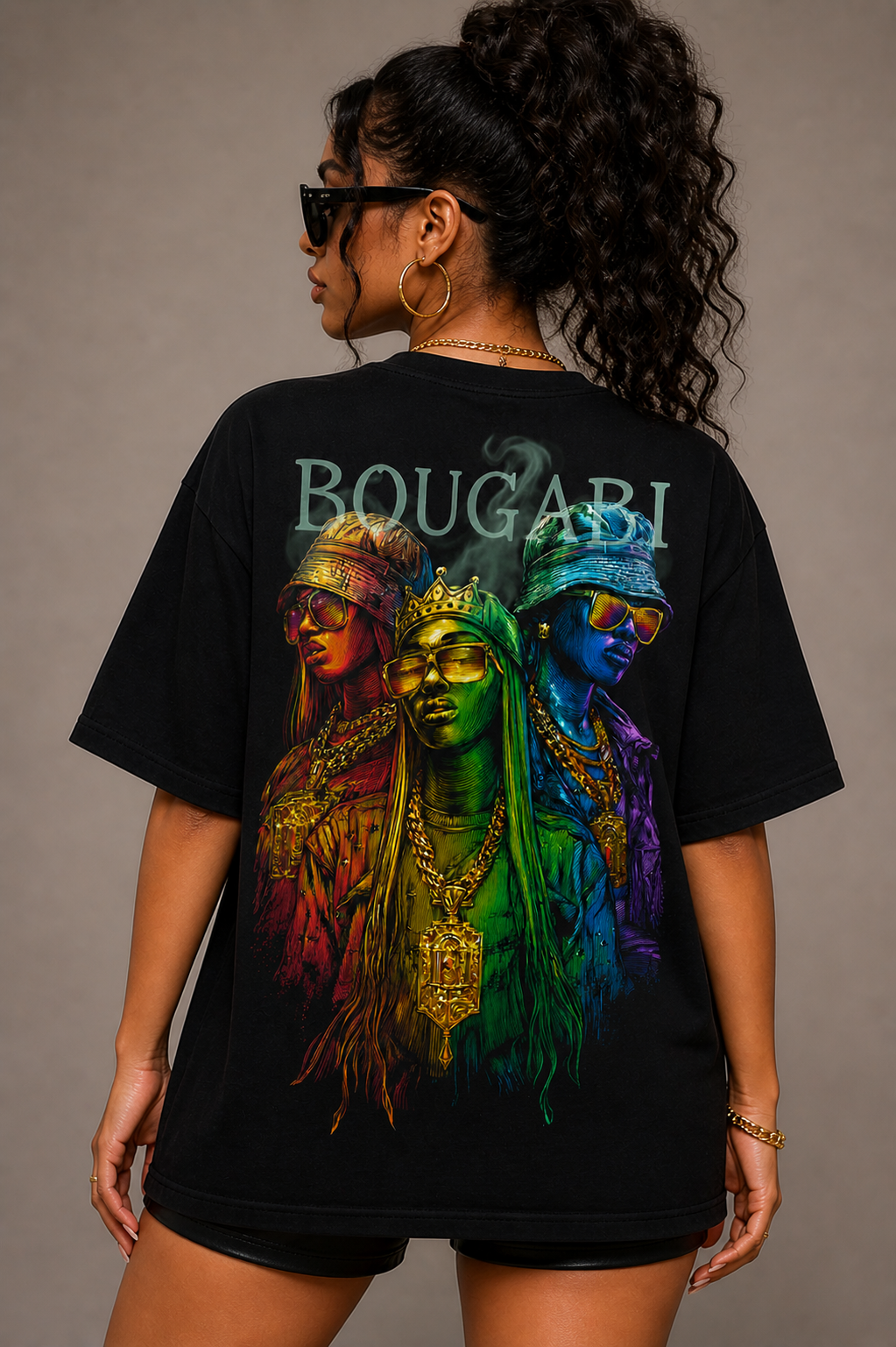 BOUGABI “Neon Royalty” Tee