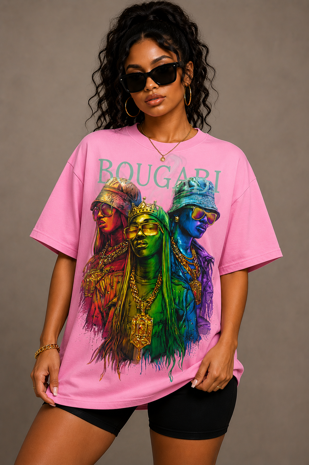 BOUGABI “Neon Royalty” Tee