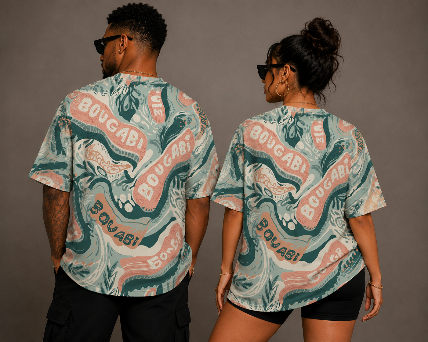BOUGABI “Pastel Wave” Tee